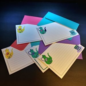 Custom Designed Note Cards and Envelope Set